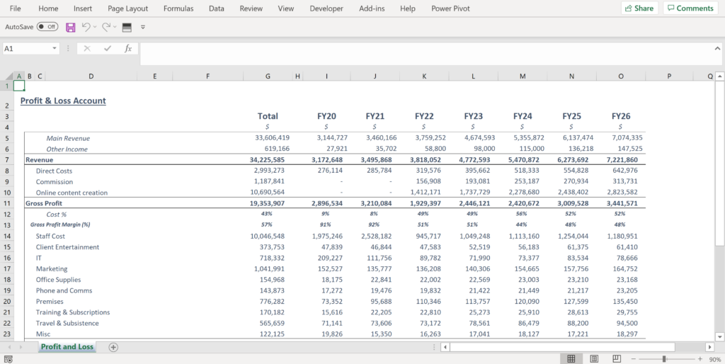 The following screens demo how GRAPHIT is very easily used - Example worksheet